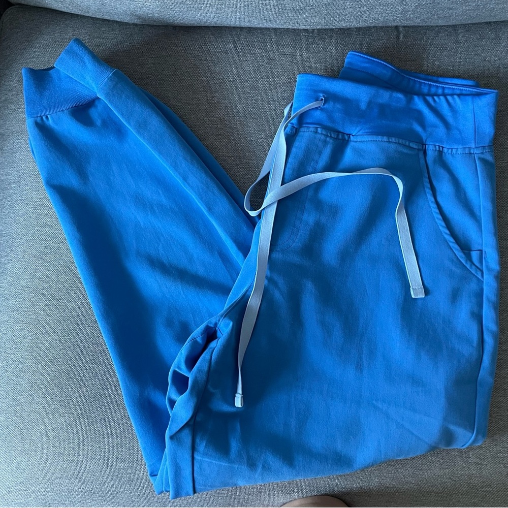 Zamora jogger high waisted bright blue